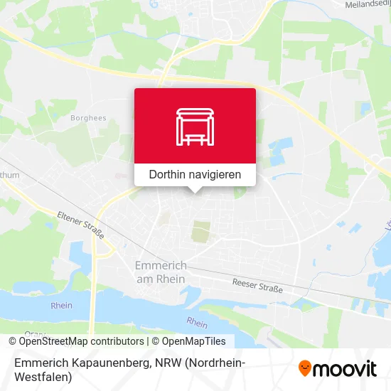 Emmerich Kapaunenberg Karte