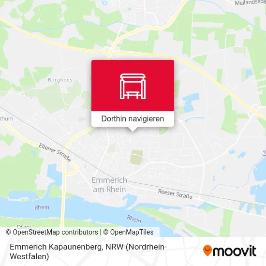 Emmerich Kapaunenberg Karte