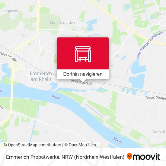 Emmerich Probatwerke Karte