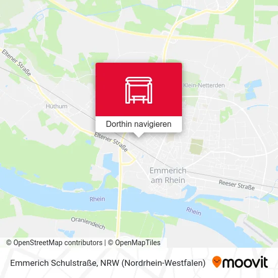 Emmerich Schulstraße Karte