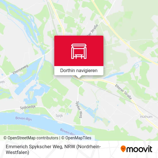 Emmerich Spykscher Weg Karte