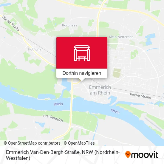 Emmerich Van-Den-Bergh-Straße Karte