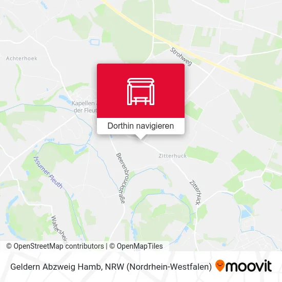 Geldern Abzweig Hamb Karte