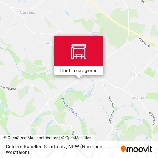 Geldern Kapellen Sportplatz Karte