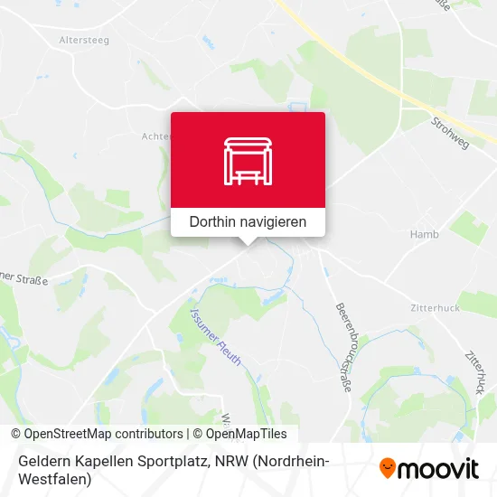 Geldern Kapellen Sportplatz Karte