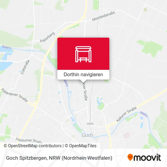 Goch Spitzbergen Karte