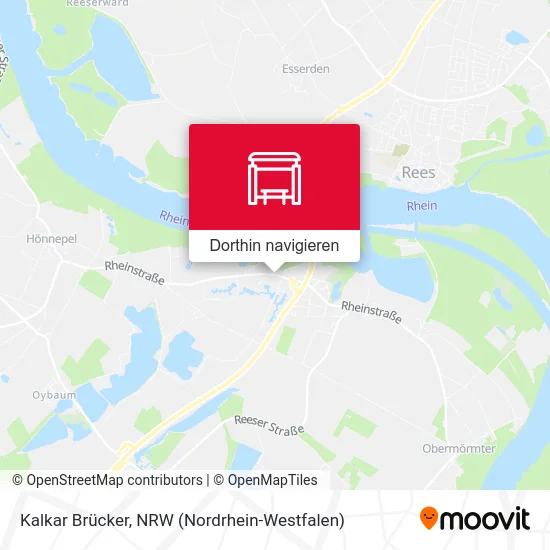 Kalkar Brücker Karte