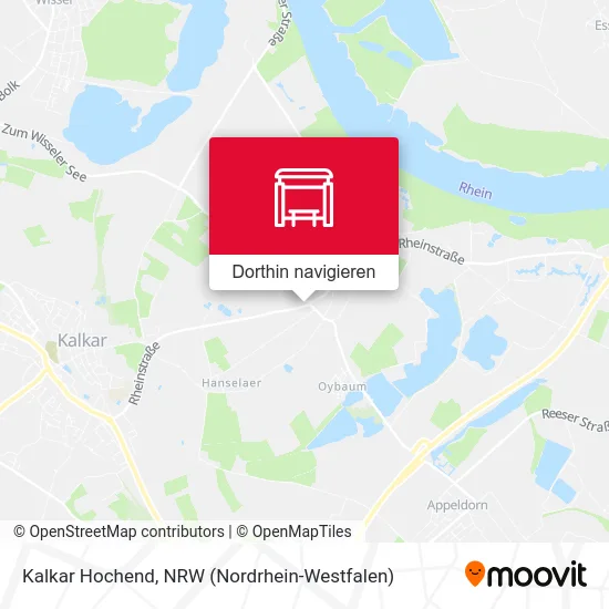 Kalkar Hochend Karte