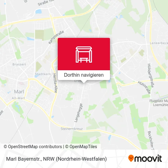 Marl Bayernstr. Karte