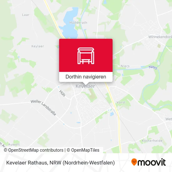 Kevelaer Rathaus Karte