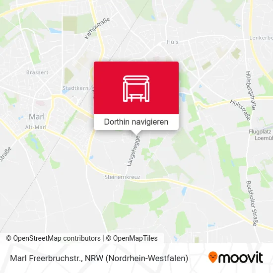 Marl Freerbruchstr. Karte