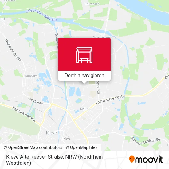 Kleve Alte Reeser Straße Karte