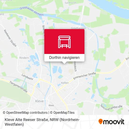 Kleve Alte Reeser Straße Karte