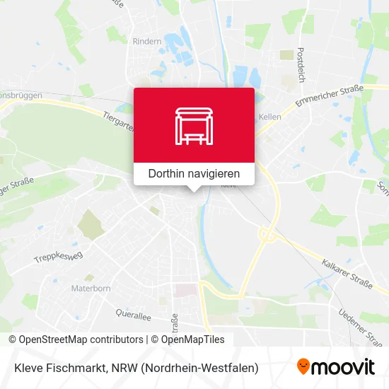 Kleve Fischmarkt Karte