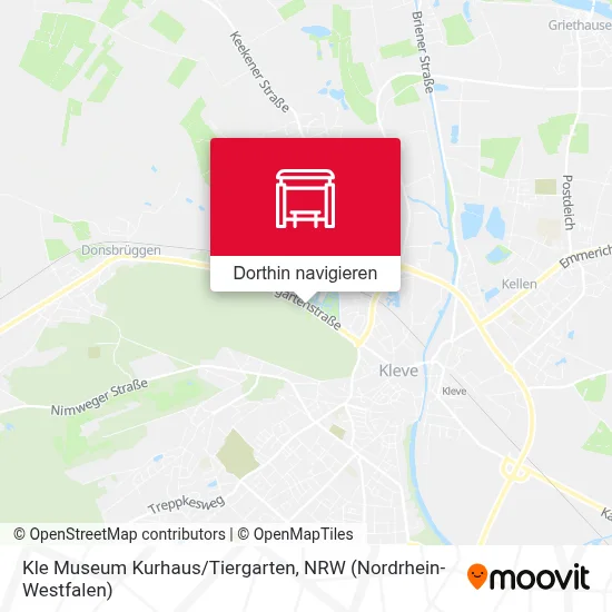 Kle Museum Kurhaus/Tiergarten Karte