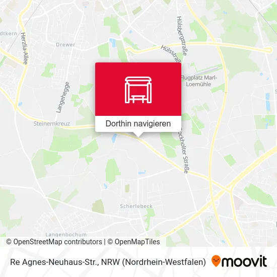 Re Agnes-Neuhaus-Str. Karte