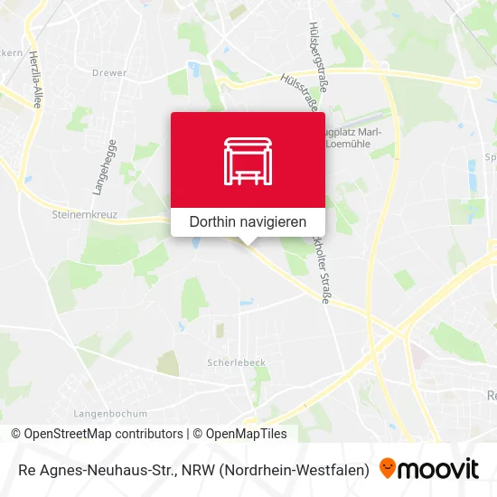 Re Agnes-Neuhaus-Str. Karte