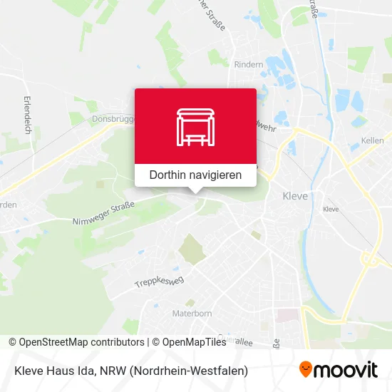 Kleve Haus Ida Karte