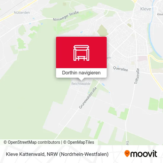 Kleve Kattenwald Karte