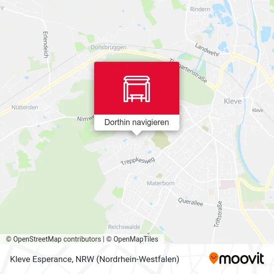 Kleve Esperance Karte