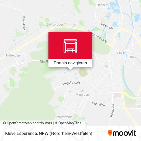 Kleve Esperance Karte