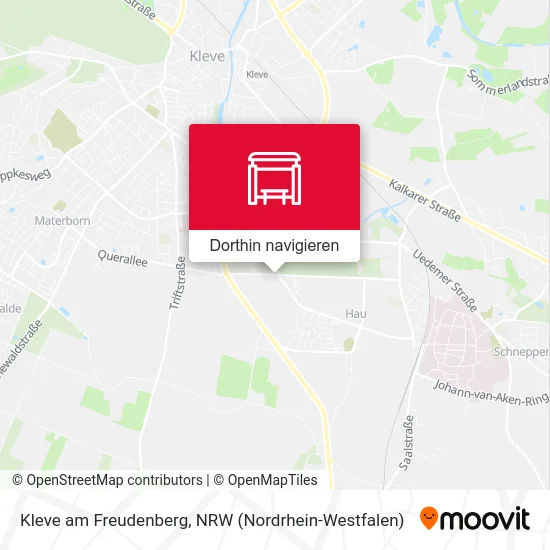 Kleve am Freudenberg Karte
