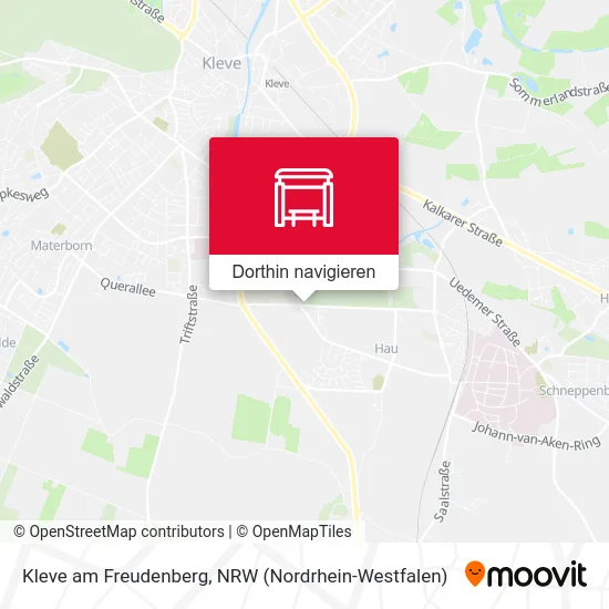 Kleve am Freudenberg Karte