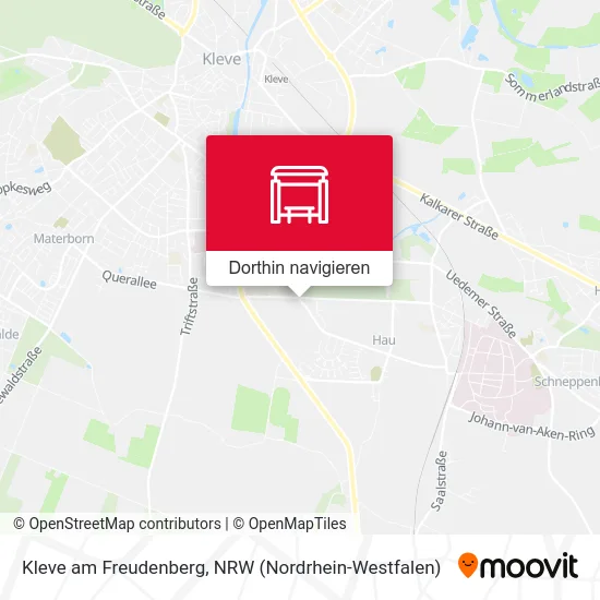 Kleve am Freudenberg Karte