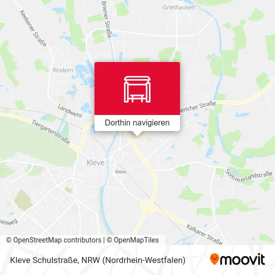 Kleve Schulstraße Karte
