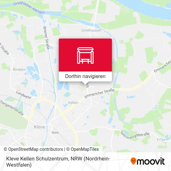 Kleve Kellen Schulzentrum Karte