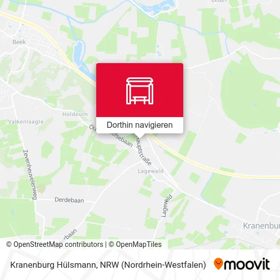 Kranenburg Hülsmann Karte