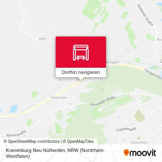 Kranenburg Neu Nütterden Karte