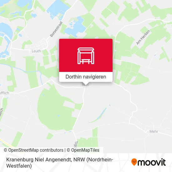 Kranenburg Niel Angenendt Karte