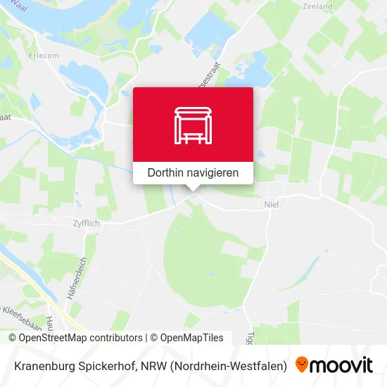 Kranenburg Spickerhof Karte