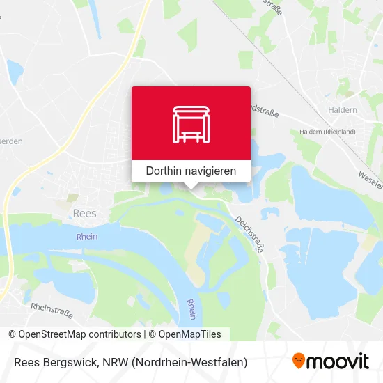 Rees Bergswick Karte