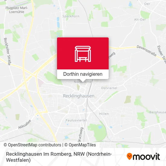 Recklinghausen Im Romberg Karte