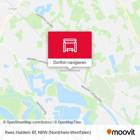 Rees Haldern Bf Karte