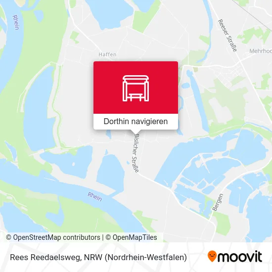 Rees Reedaelsweg Karte