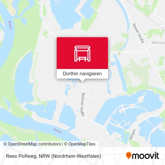 Rees Pollweg Karte