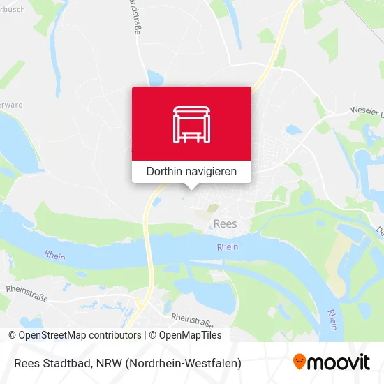 Rees Stadtbad Karte