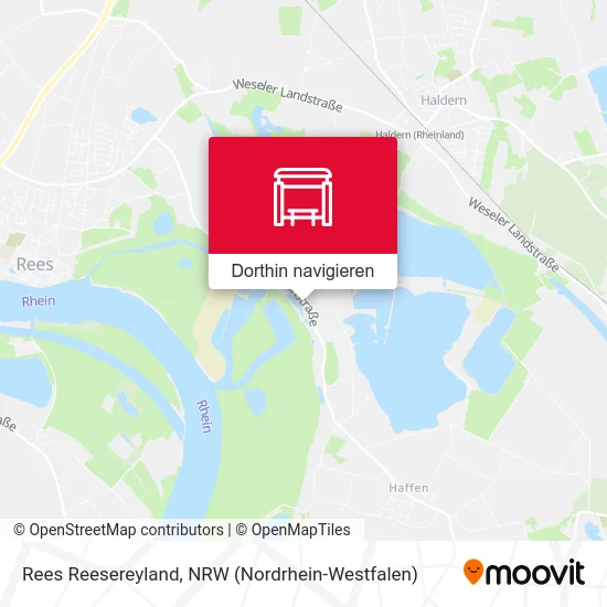 Rees Reesereyland Karte