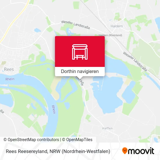 Rees Reesereyland Karte