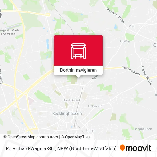 Re Richard-Wagner-Str. Karte