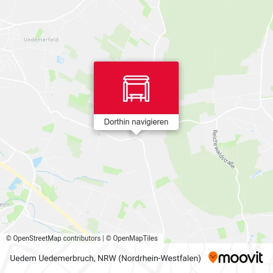 Uedem Uedemerbruch Karte