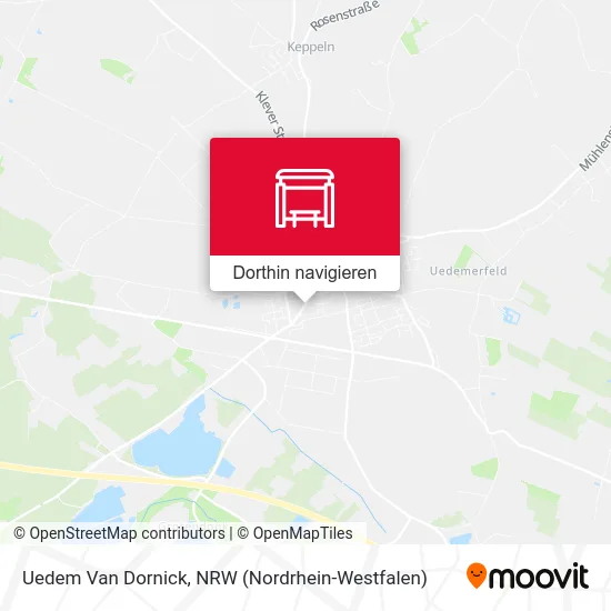 Uedem Van Dornick Karte