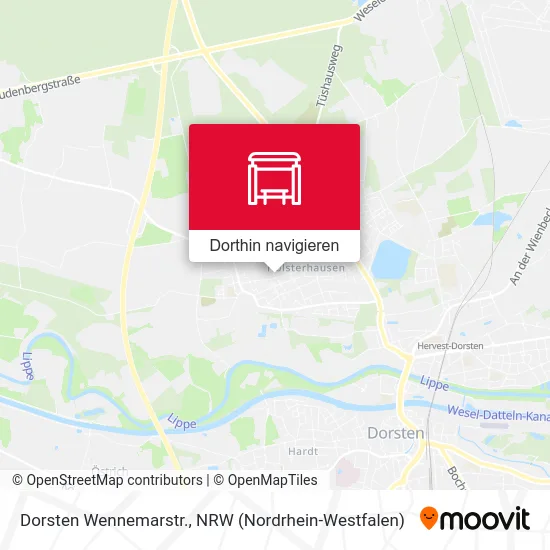 Dorsten Wennemarstr. Karte