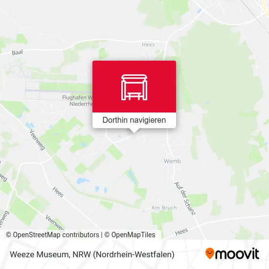 Weeze Museum Karte