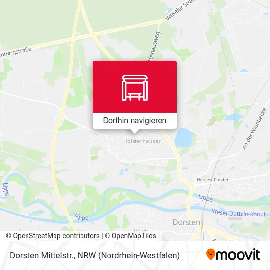 Dorsten Mittelstr. Karte