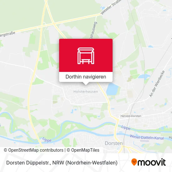 Dorsten Düppelstr. Karte