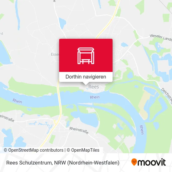Rees Schulzentrum Karte
